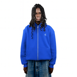 Zip Hoodie Royal Blue