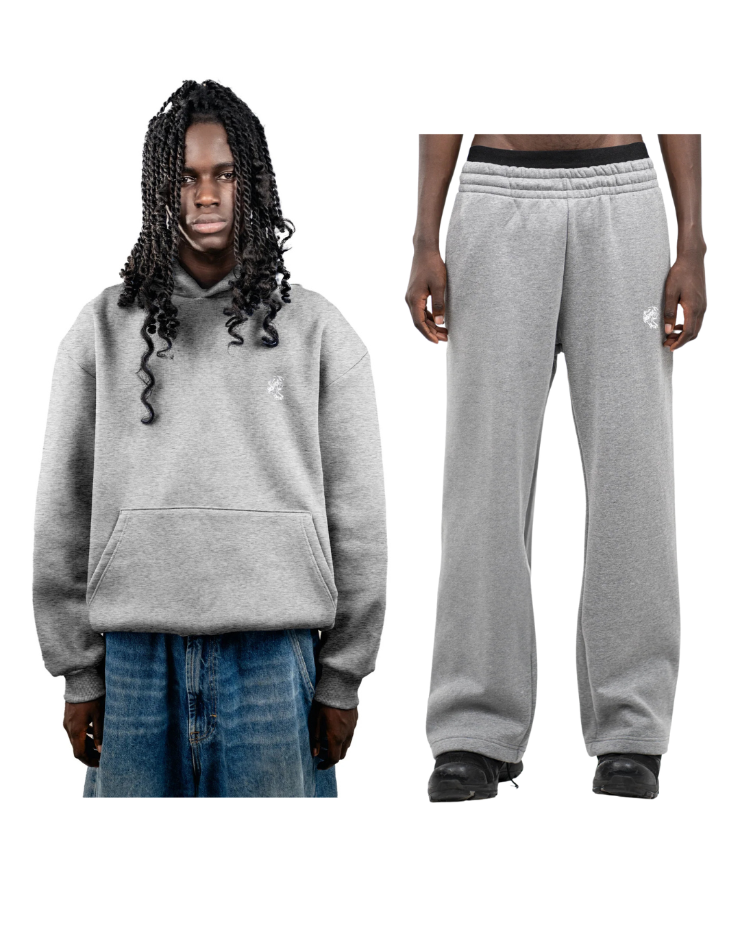 Grey Tracksuit full set