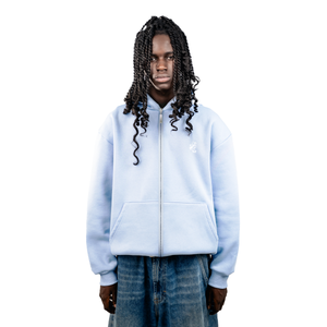 Zip Hoodie babyblue