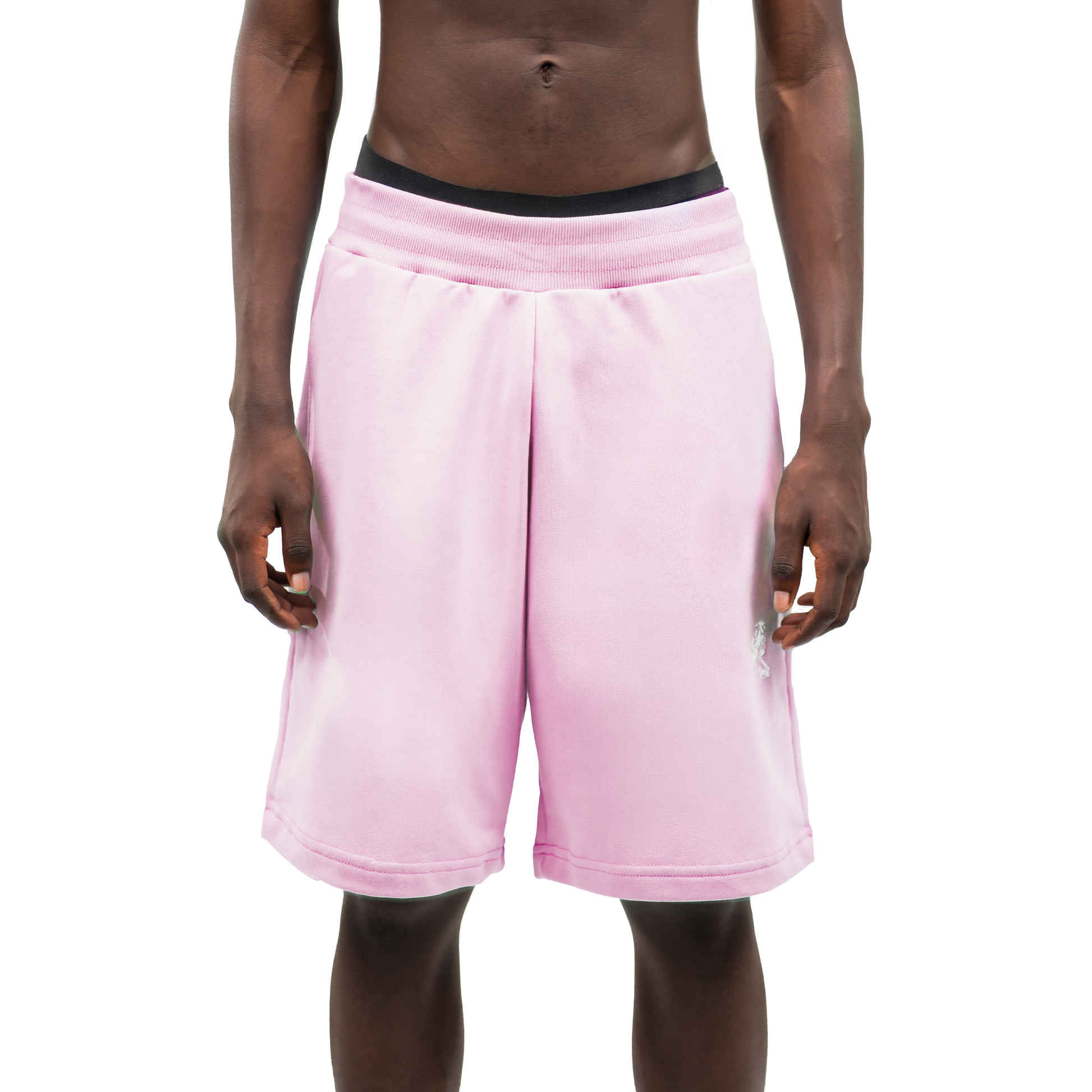 Tone in Tone Baby pink Shorts