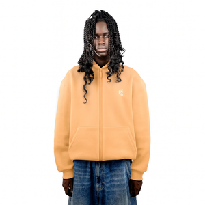 Zip Hoodie Albicocco