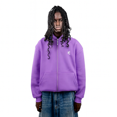 Zip Hoodie Lilla