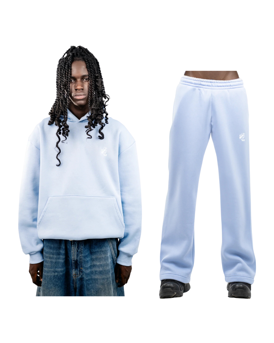 Baby Blue Tracksuit Full Set