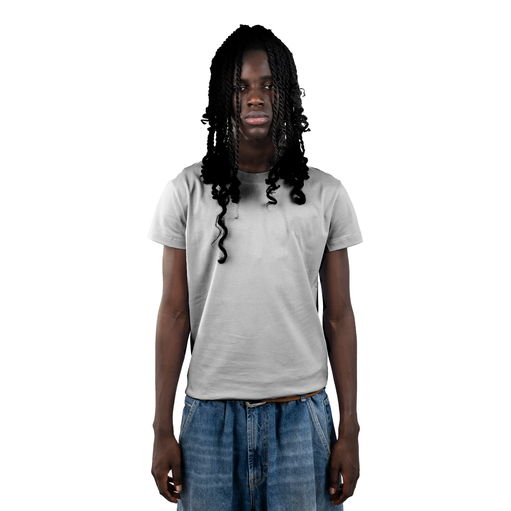 Tone in Tone Grey slim fit Shirt