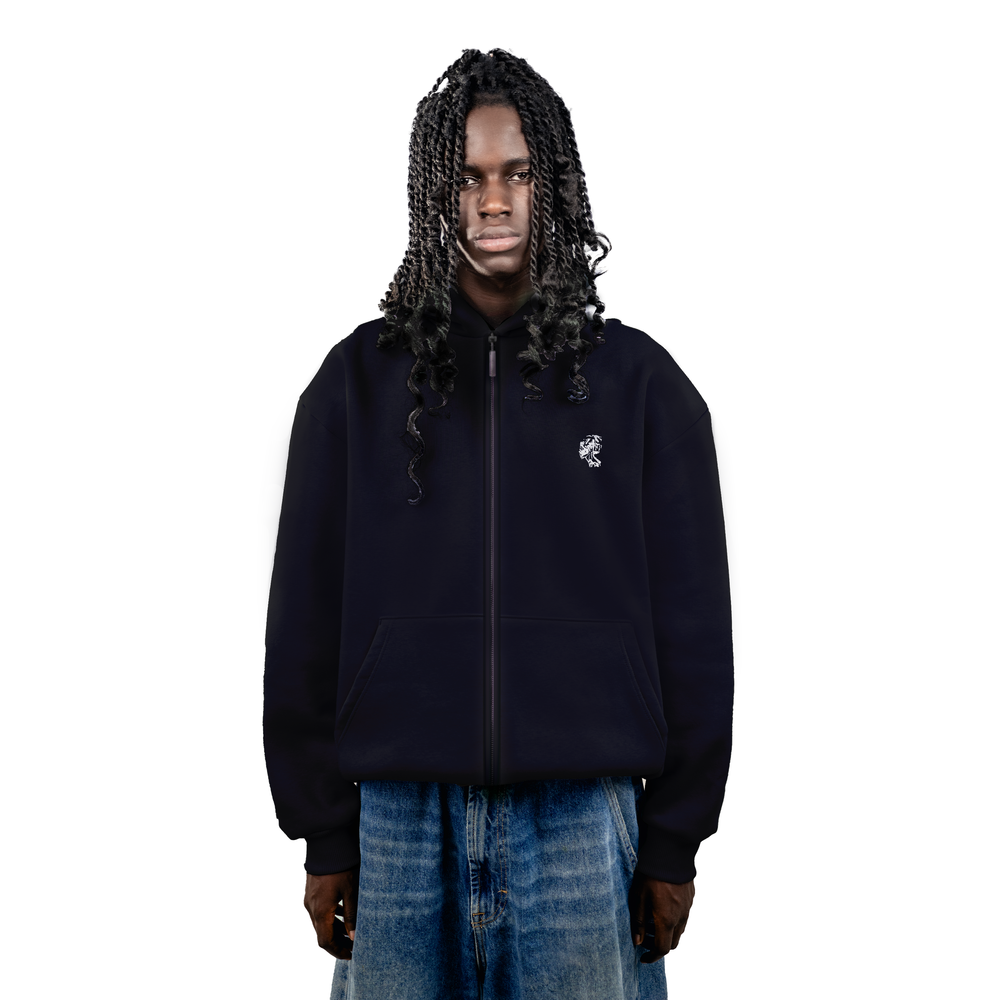 Zip Hoodie Dark blue