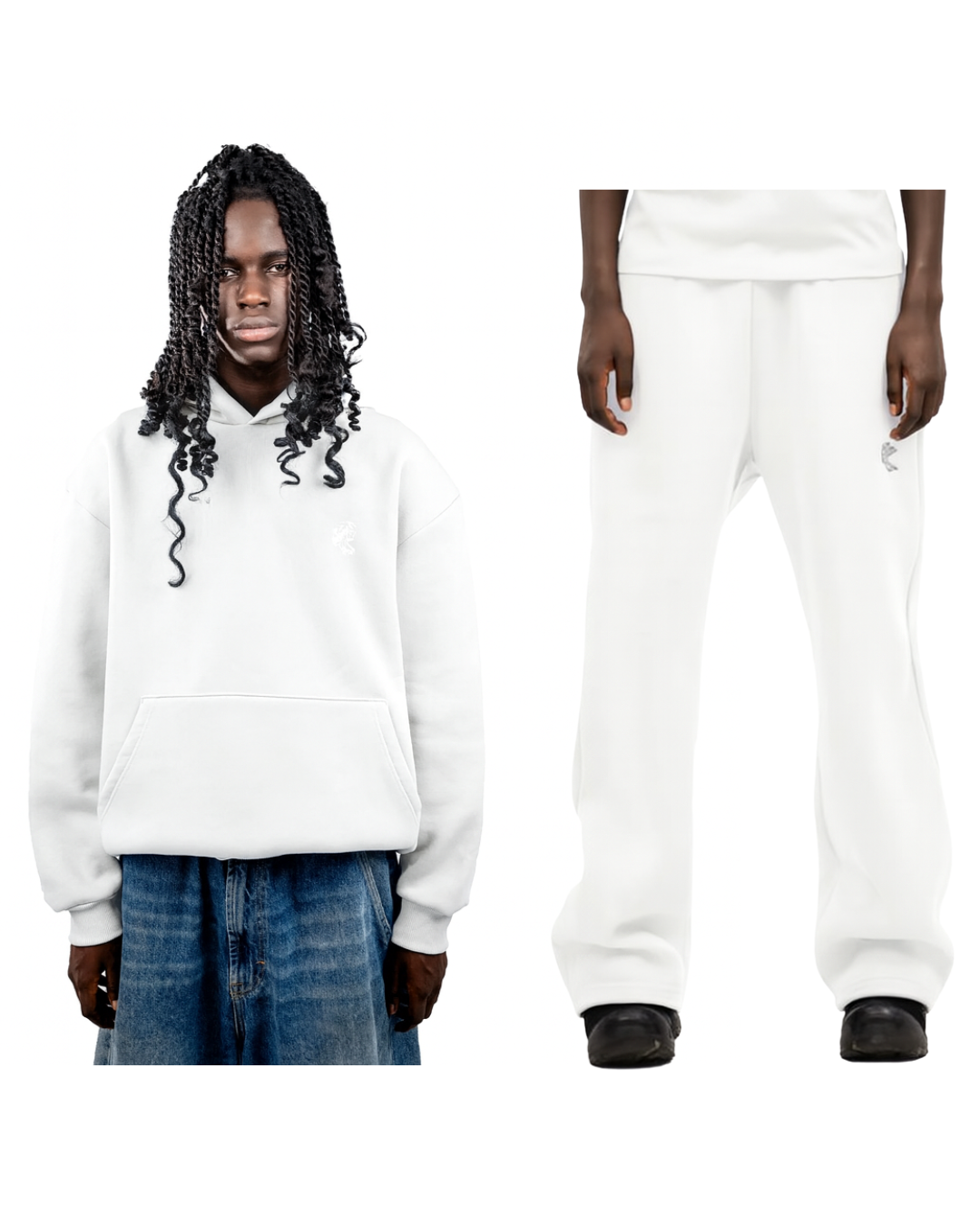 White Tracksuit full set
