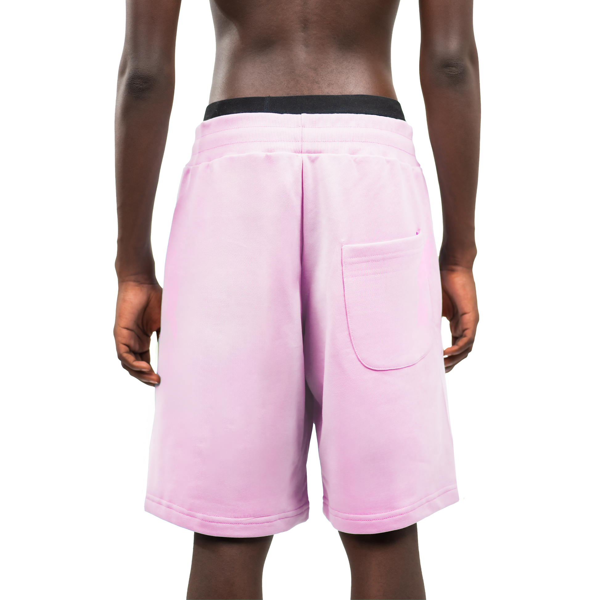 Tone in Tone Baby pink Shorts