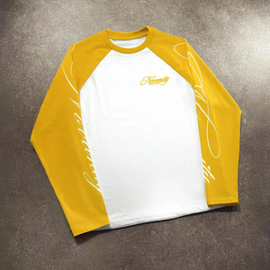 Longsleeve giallo yellow