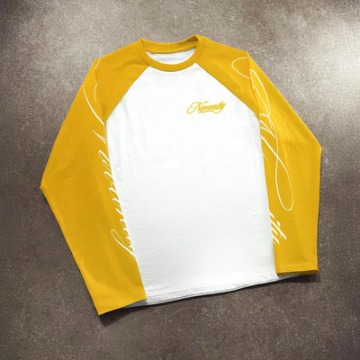 Longsleeve giallo yellow