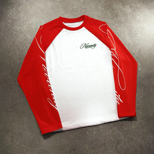 Longsleeve Red Rosso