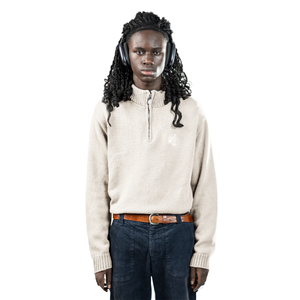 Half Zip beige