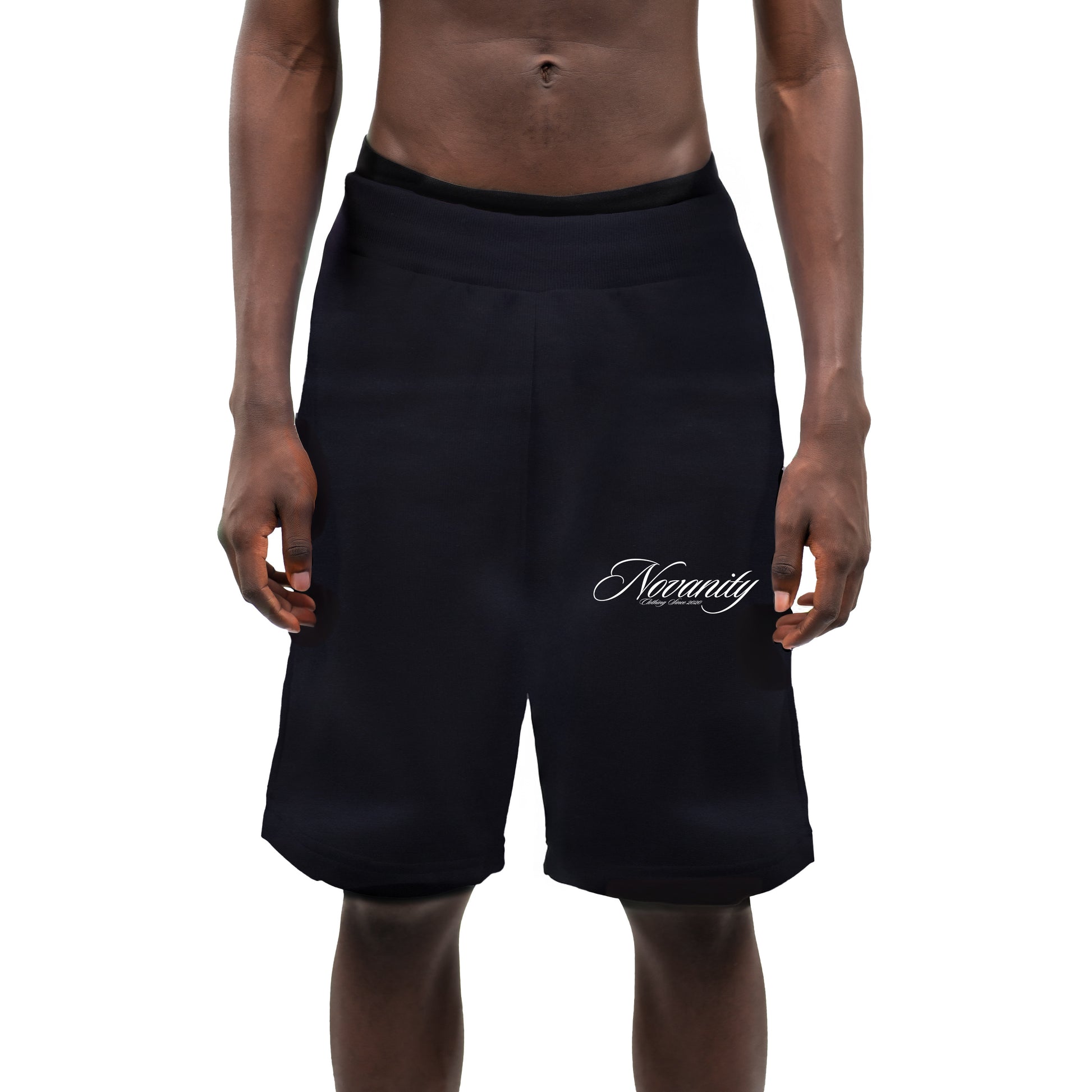 Novanity Logo Navy Shorts