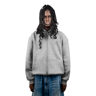 Zip Hoodie Grey