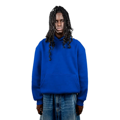 No Logo Hoodie Royal Blue