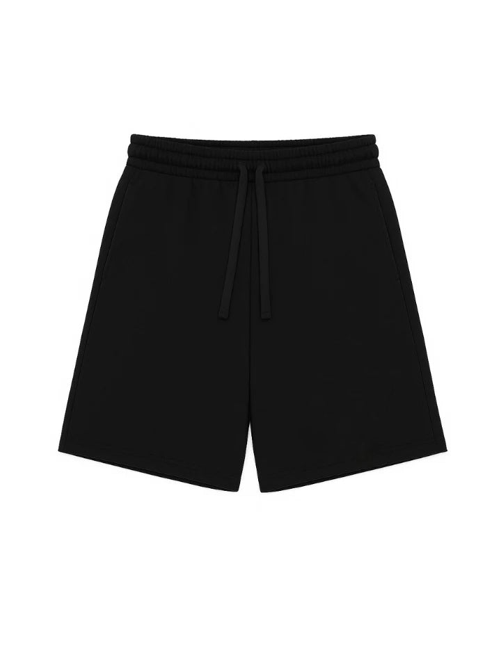 No logo shorts black