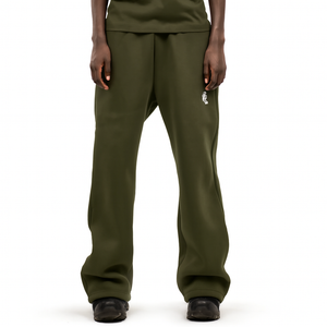 Olive Green Jogger Logo