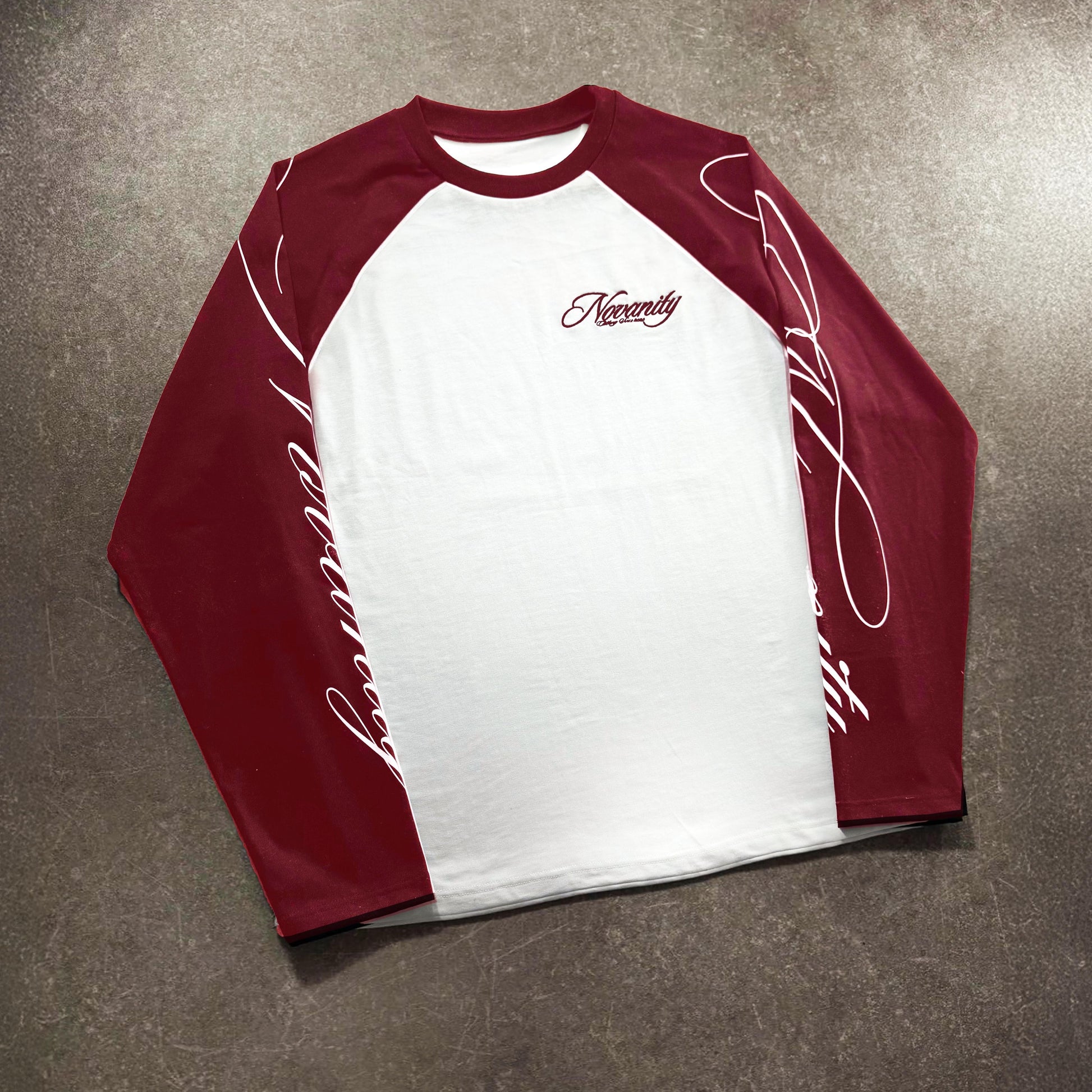 Longsleeve Bordeux Red