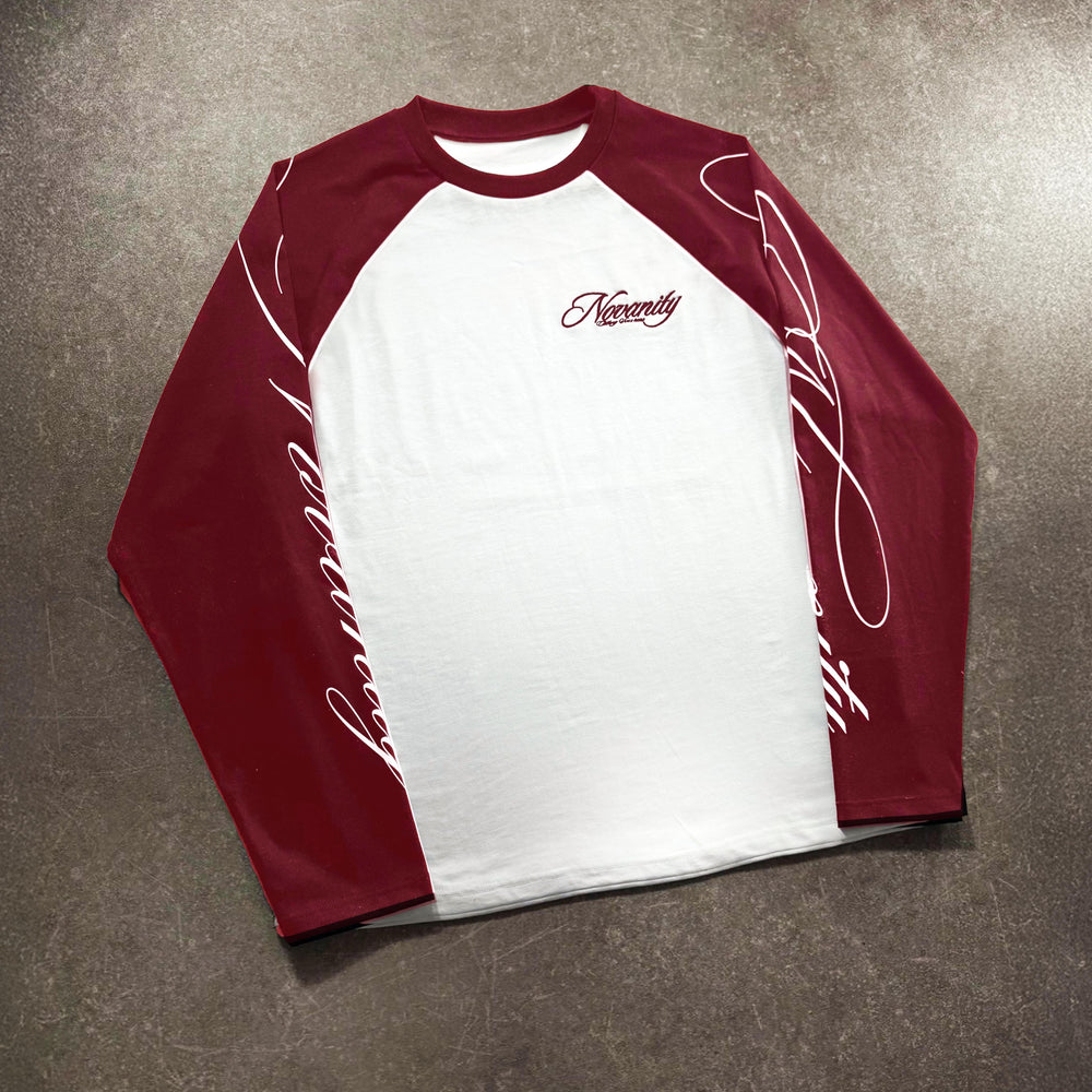 Longsleeve Bordeux Red