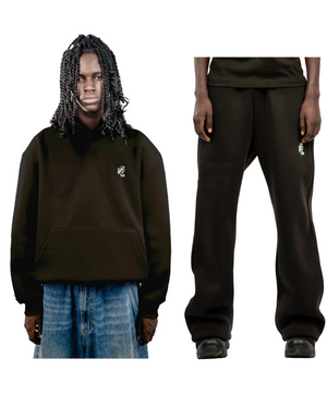Military Brown Tracksuit full set