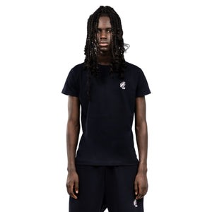 Black slim Shirt logo