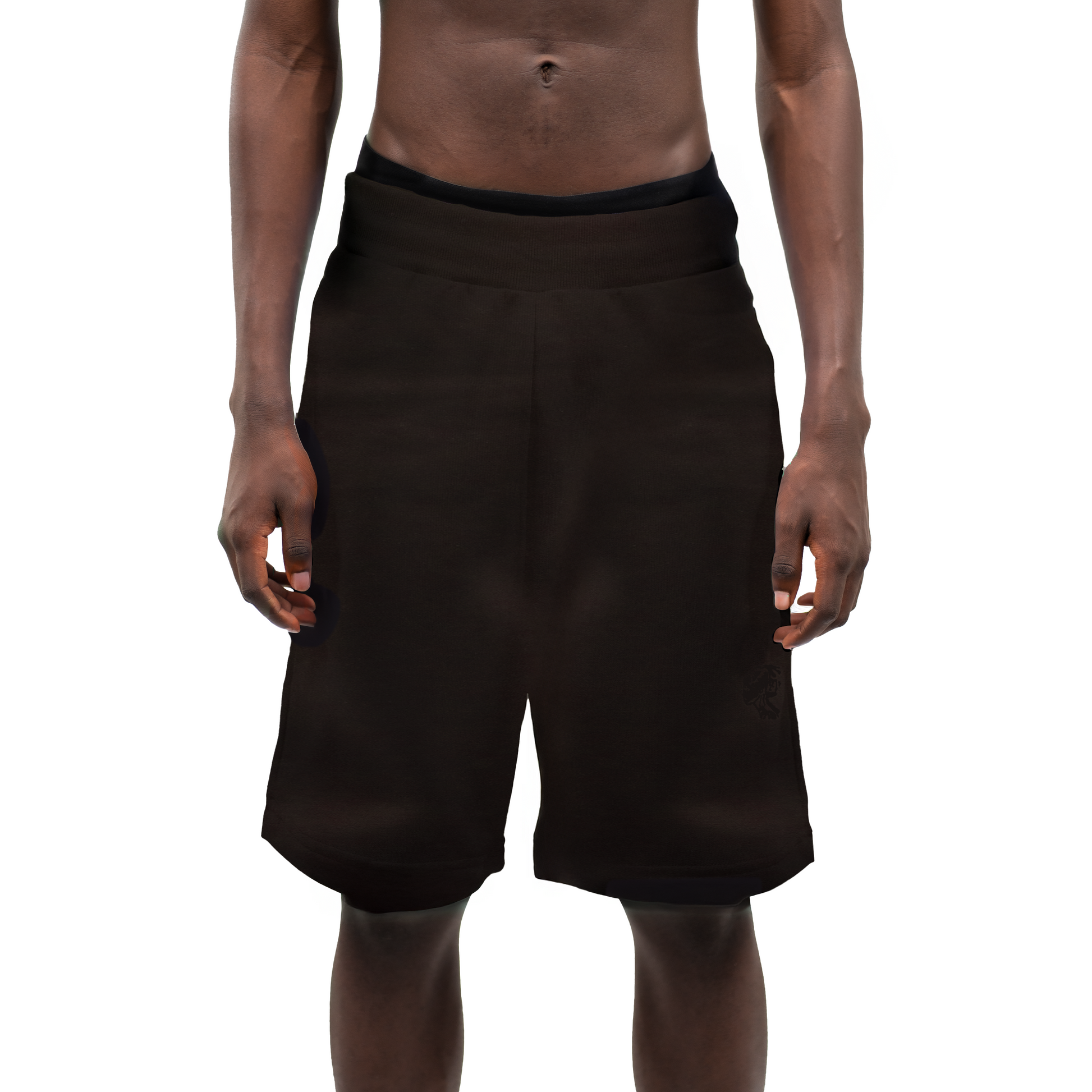 Tone in tone brown Shorts