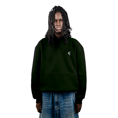 Logo Hoodie verde green